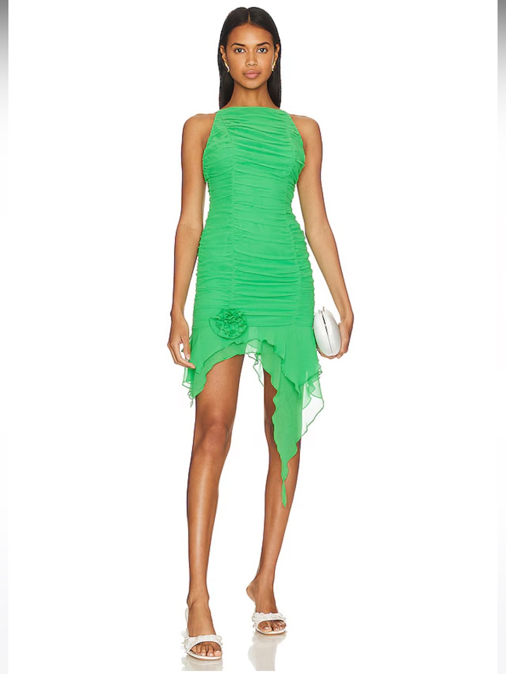 NWOT! Lovers and Friends Adelaide Mini Dress in Green